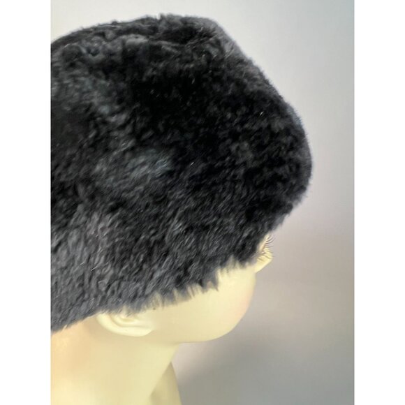 Vintage Miss Alice 1960s Exclusively For Neiman Marcus Black Fur Hat main image 13